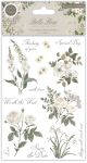 Craft Consortium Rub On Transfers 2 Per Pkg Belle Fleur