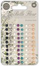 Craft Consortium Adhesive Enamel Dots 80 Per Pkg Belle Fleur