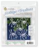 Nostalgic Christmas Beaded Crystal Ornament Kit Silvery Christmas Spiders Makes 5