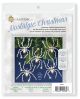 Nostalgic Christmas Beaded Crystal Ornament Kit Golden Christmas Spiders Makes 5