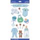 Jolees Boutique Themed Stickers Baby Boy Mixed