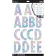 Sticko Alphabet Stickers Iridescent Poster