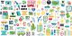Bella Blvd Cardstock Ephemera Icons Time To Travel