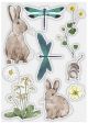 Craft Consortium A5 Clear Stamps Wildflower Meadow