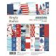 Simple Stories Double Sided Paper Pad 6 inch X8 inch 24 Per Pkg Simple Vintage Vintage Seas