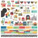 Say Cheese At The Park Cardstock Stickers 12 inch X12 inch Combo