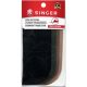 SINGER Iron on Twill Patches 5 inch X5 inch 4 Per Pkg Dark