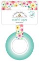 Doodlebug Washi Tape 15mmX12yd Flower Garden