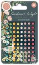 Craft Consortium Adhesive Enamel Dots 80Per PkgGardeners Delight