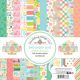 Doodlebug Double Sided Paper Pad 6 inch X6 inch 24 Per Pkg Seaside Summer 12 Designs