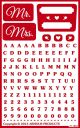 Armour Products Over N Over Glass Etchg Stencil 5 