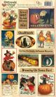 Heartwarming Vintage Cuts 7 inch X12 inch Sheet Halloween Time