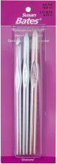 Susan Bates Silvalume Aluminum Crochet Hook Set Sizes L11 To N15 1 Pack of 1 Piece