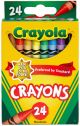 Crayola Crayons Kids Assorted Color 24 Per Pkg