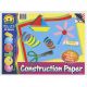 Construction Paper Pad 12 X 9 Inches Assorted Colors