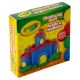 Crayola Modeling Clay 4Oz 4 Per Pkg Red Blue Green and Yellow