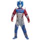 Disguise Transformers Muscle Optimus Prime Costume for Kids Large 10 12 Blue and Red
