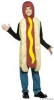 Rasta Imposta Hot Dog Costume Teen One Size