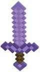 Disguise Enchanted Purple Minecraft Sword Child