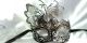 Kbw Women s Venetian Mask with Metal Side Butterfly Masquerade Mask Black and Silver