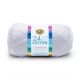 Lion Brand 24x7 Cotton Yarn  White