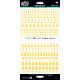 Illustrated Faith Cardstock Stickers Numbers Homespun Bananas For You
