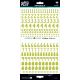Illustrated Faith Cardstock Stickers Numbers Homespun Olive You