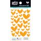 Illustrated Faith Enamel Hearts Practice What You Peach