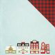 Classic Christmas City Sidewalks Paper