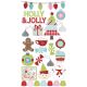 7428 Mistletoe Kisses 6 X 12 Chipboard