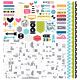 Oh My Stars Collection 12 X 12 Cardstock Stickers Fundamentals