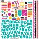 Illustrated Faith Bright and Brave Collection 12 X 12 Cardstock Stickers Fundamentals