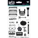 Illustrated Faith Bright and Brave Collection Clear Acrylic Stamps