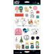 Illustrated Faith Christmas Collection Cardstock Stickers Elements