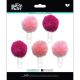 Illustrated Faith Basics Collection Pom Pom Clips Bless Her Heart Mix