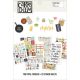 Simple Stories Recipe Sticker Tablet 12 A5 sticker sheets 706 stickers total