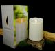 Flameless Outdoor Pillar Candle Unscented Ivory 5 In.
