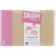 Snap Studio Collection 4 X 6 Horizontal Binder Pink