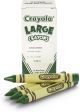 Crayola Bulk Crayons Large Size Green 1 Pack of 1 Piece