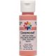Plaid Delta Creative Ceramcoat Acrylic Paint In Assorted Colors 2 OzDeep Sea Coral