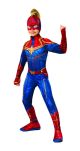 Girls Captain Marvel Headpiece With Mohawk One Size