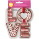Wilton Metal Cookie Cutter Set 4 Per Pkg Love 1 Pack of 4 Piece