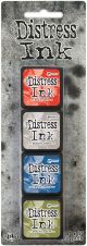 Ranger Tim Holtz Distress Mini Ink Pads 4 Per Pkg Kit 5