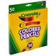 Crayola Colored Pencils 50 Per Pkg Long