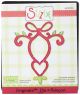 Sizzix Originals Die Christmas Collection Die Cutting Template Large Ornament With Heart