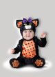InCharacter Baby Boy s Mini Meow Costume Black and Orange X Small 0 6 Months