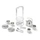 Melissa and Doug Stainless Steel Pretend Play Tea Set and Storage