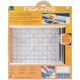 Fiskars Rotary Ruler Combo for Fabric Cutting 12 X 12Inches 1 Pack of 1 Piece