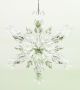 Snow Flake Original With Glitter 4X1.4 Inches