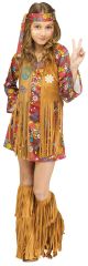 Fun World Peace and Love Hippie Girls Costume Large